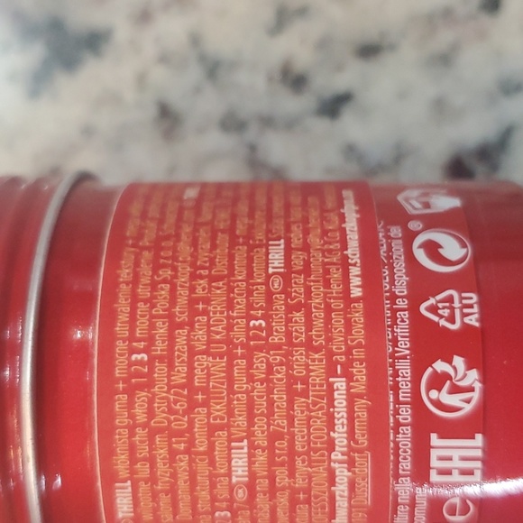 SCHWARZKOPF THRILL FIBER GUM - Picture 2 of 8